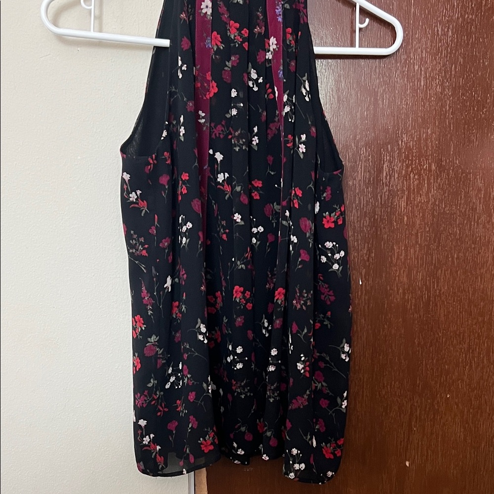 Floral Sleeveless Top